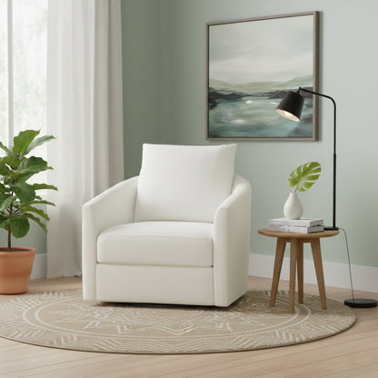 Bernhardt Astoria Fabric Swivel Chair