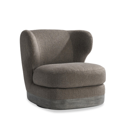 Bernhardt Beck Fabric Swivel Chair
