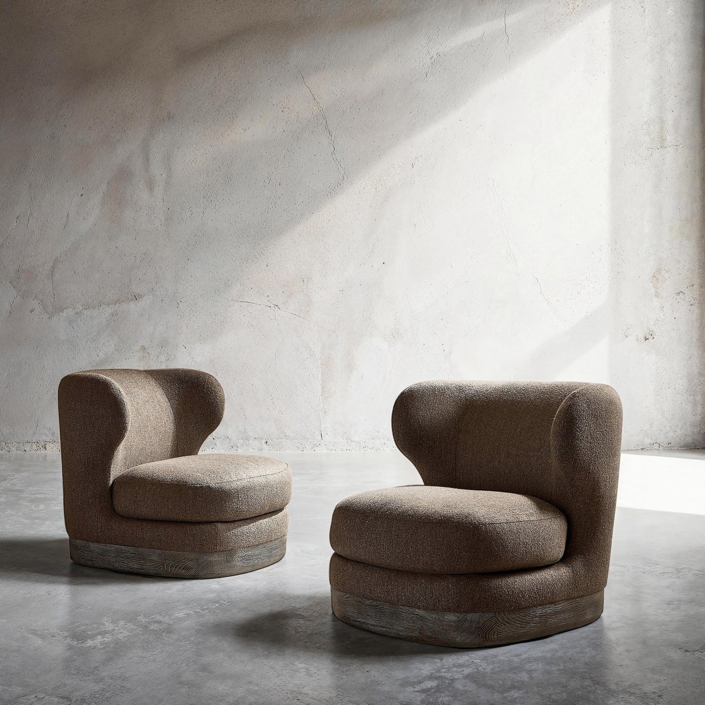 Bernhardt Beck Fabric Swivel Chair