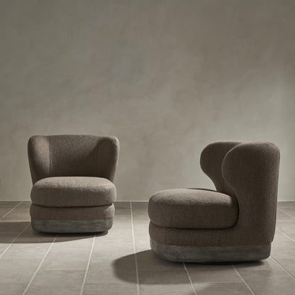 Bernhardt Beck Fabric Swivel Chair