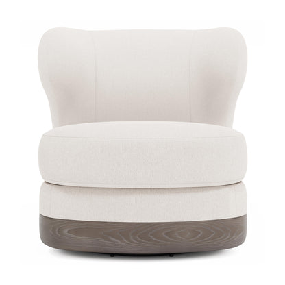 Bernhardt Beck Fabric Swivel Chair