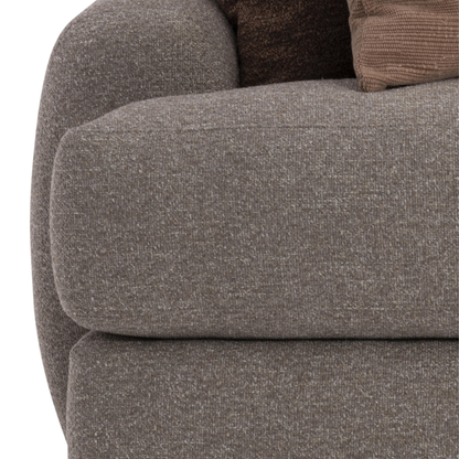 Bernhardt Cameron Fabric Sofa With Oversized Roll Arms