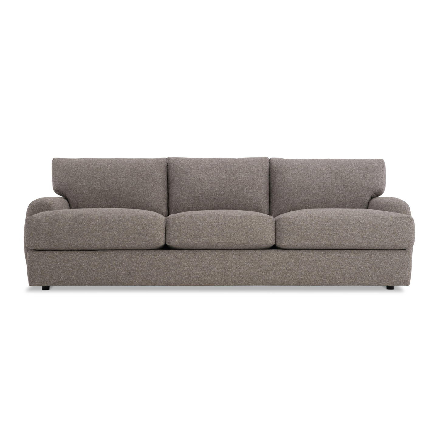 Bernhardt Cameron Fabric Sofa With Oversized Roll Arms
