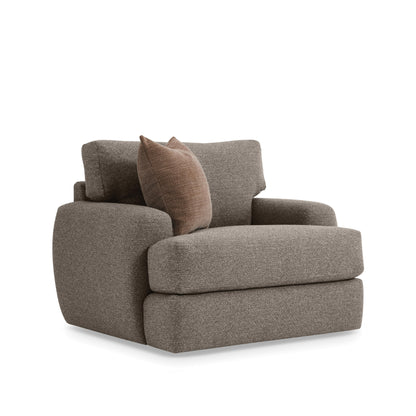 Bernhardt Cameron Fabric Swivel and Transitional Accent Chair