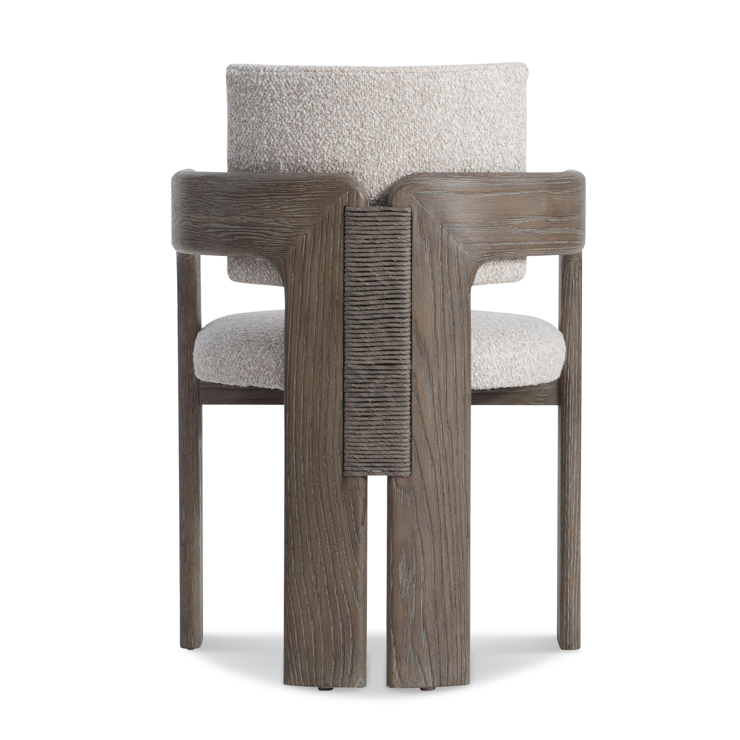 Bernhardt Casa Paros Fabric Upholstered Arm Chair with Curved Back