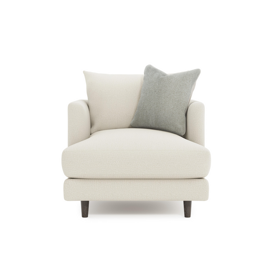 Bernhardt Colette Fabric Chair With Plush Feather Cushion