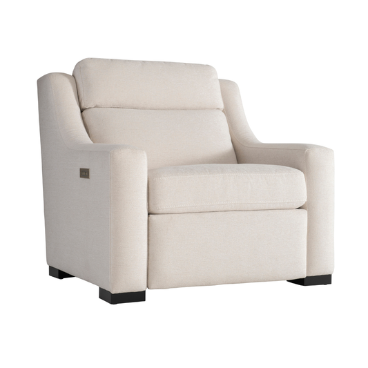 Bernhardt Germain Fabric Power Motion Chair with USB Charging-Comfort Design