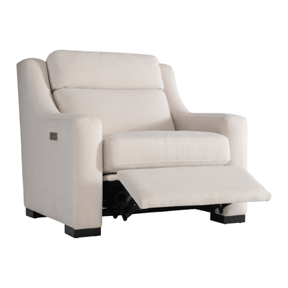 Bernhardt Germain Fabric Power Motion Chair with USB Charging-Comfort Design