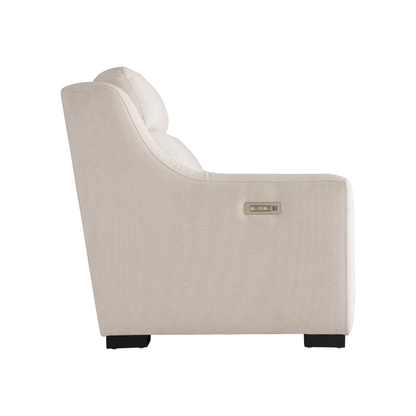 Bernhardt Germain Fabric Power Motion Chair with USB Charging-Comfort Design