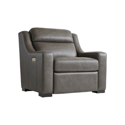 Bernhardt Germain Power Motion Chair with USB Charging-Comfort Dresign
