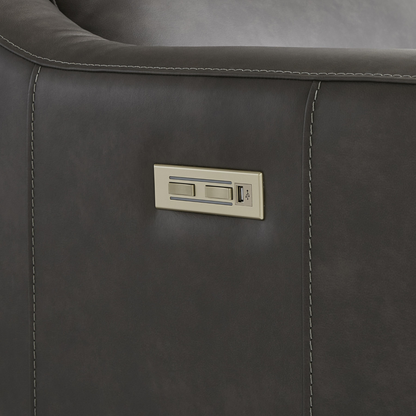 Bernhardt Germain Power Motion Chair with USB Charging-Comfort Dresign