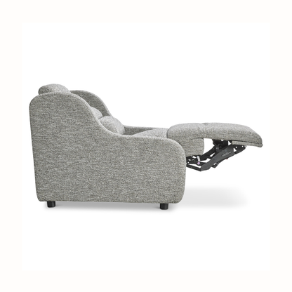 Bernhardt Gio Fabric Power Motion Recliner Chair with Power Controls-Comfort Design Furniture