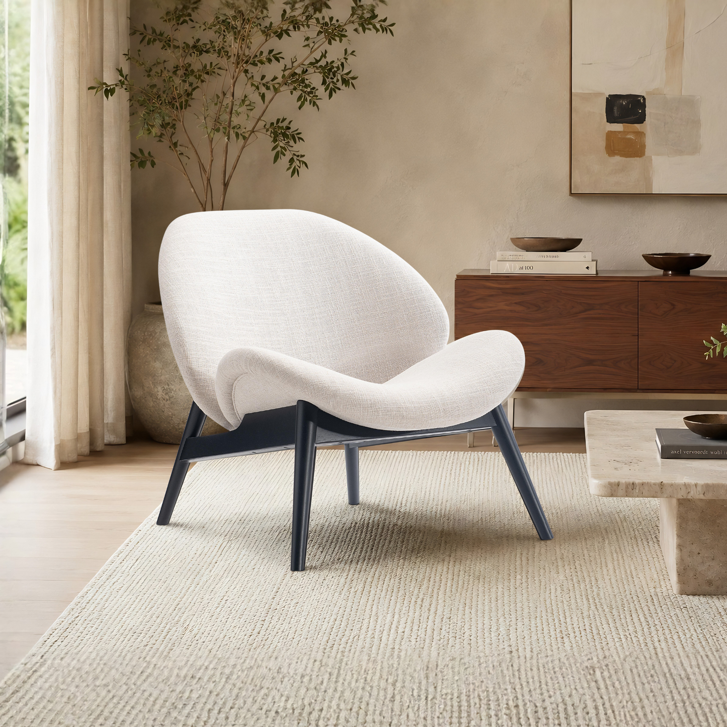 Bernhardt Jett Upholstered Fabric Accent Chair-Comfort Design
