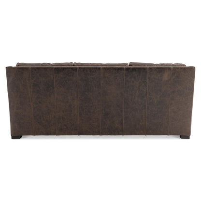 Bernhardt Living Ventura Leather Brown 3-Seater Sofa