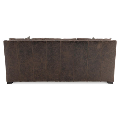 Bernhardt Living Ventura Leather Brown 3-Seater Sofa