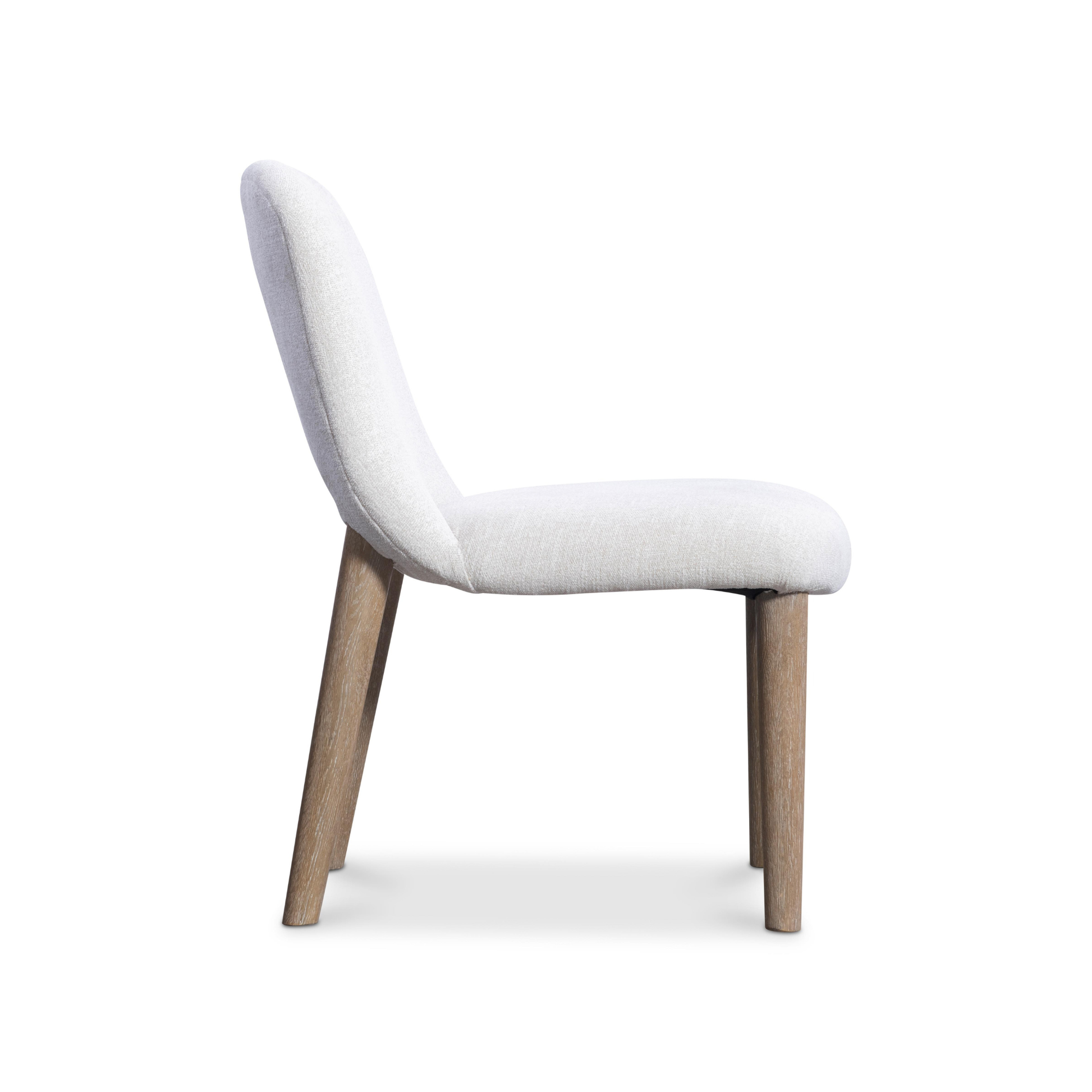 Bernhardt Loggia Fabric Upholstered Chair with Exposed Wood Legs-Comfort Design