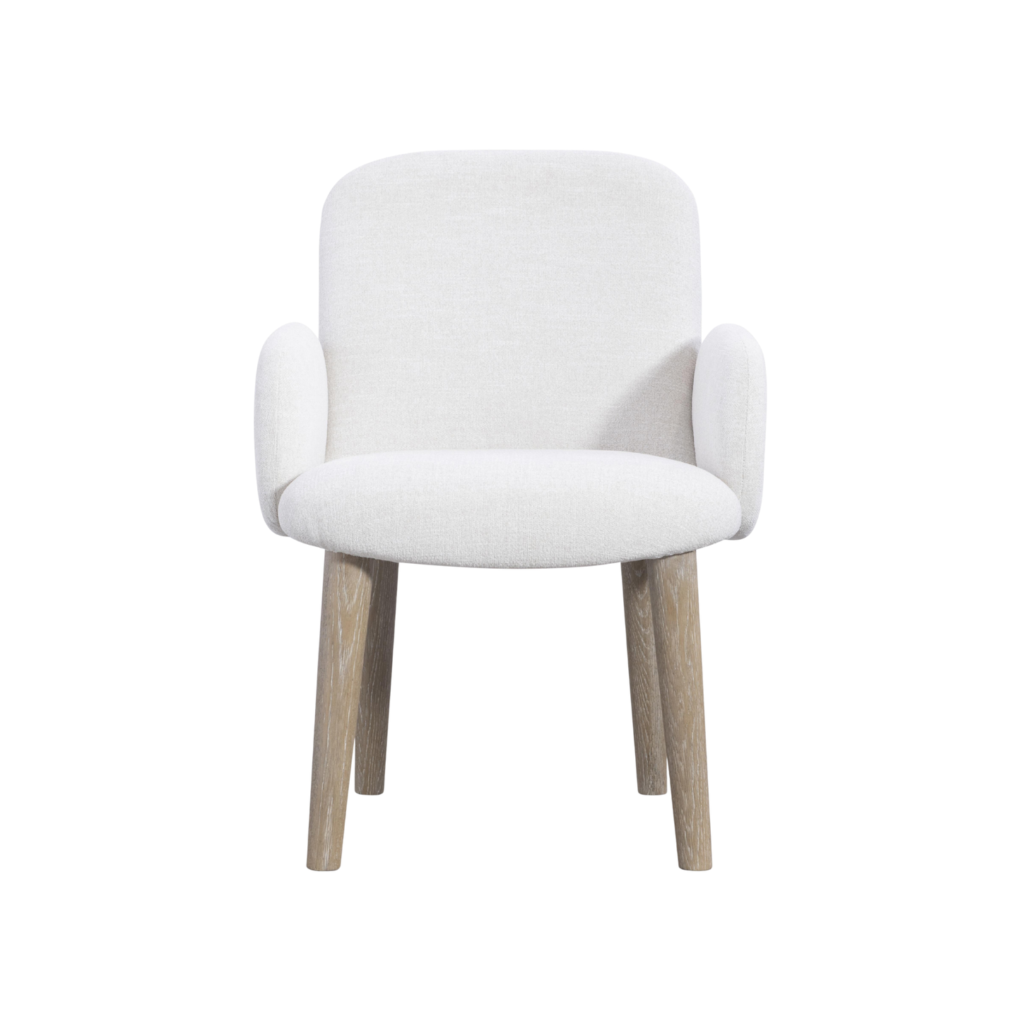 Bernhardt Loggia Fabric Upholstered Chair with Exposed Wood Legs-Comfort Design