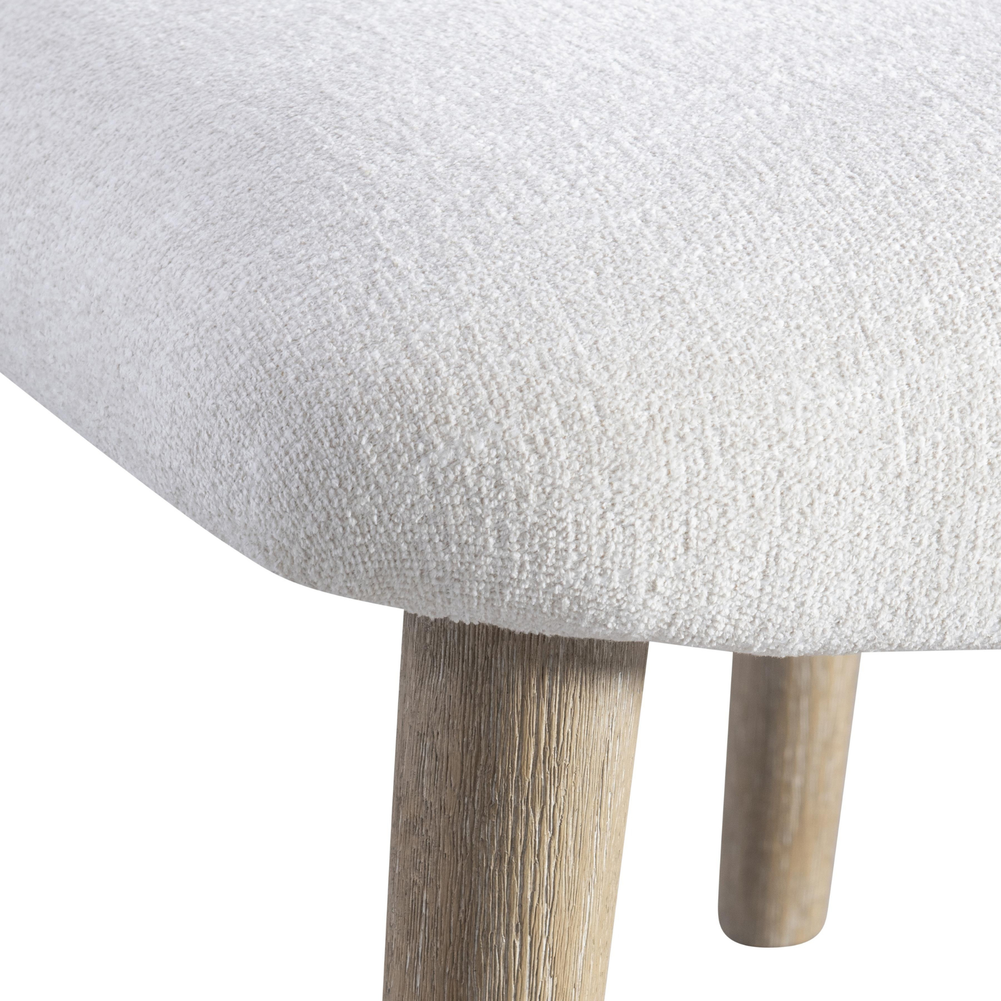 Bernhardt Loggia Fabric Upholstered Chair with Exposed Wood Legs-Comfort Design