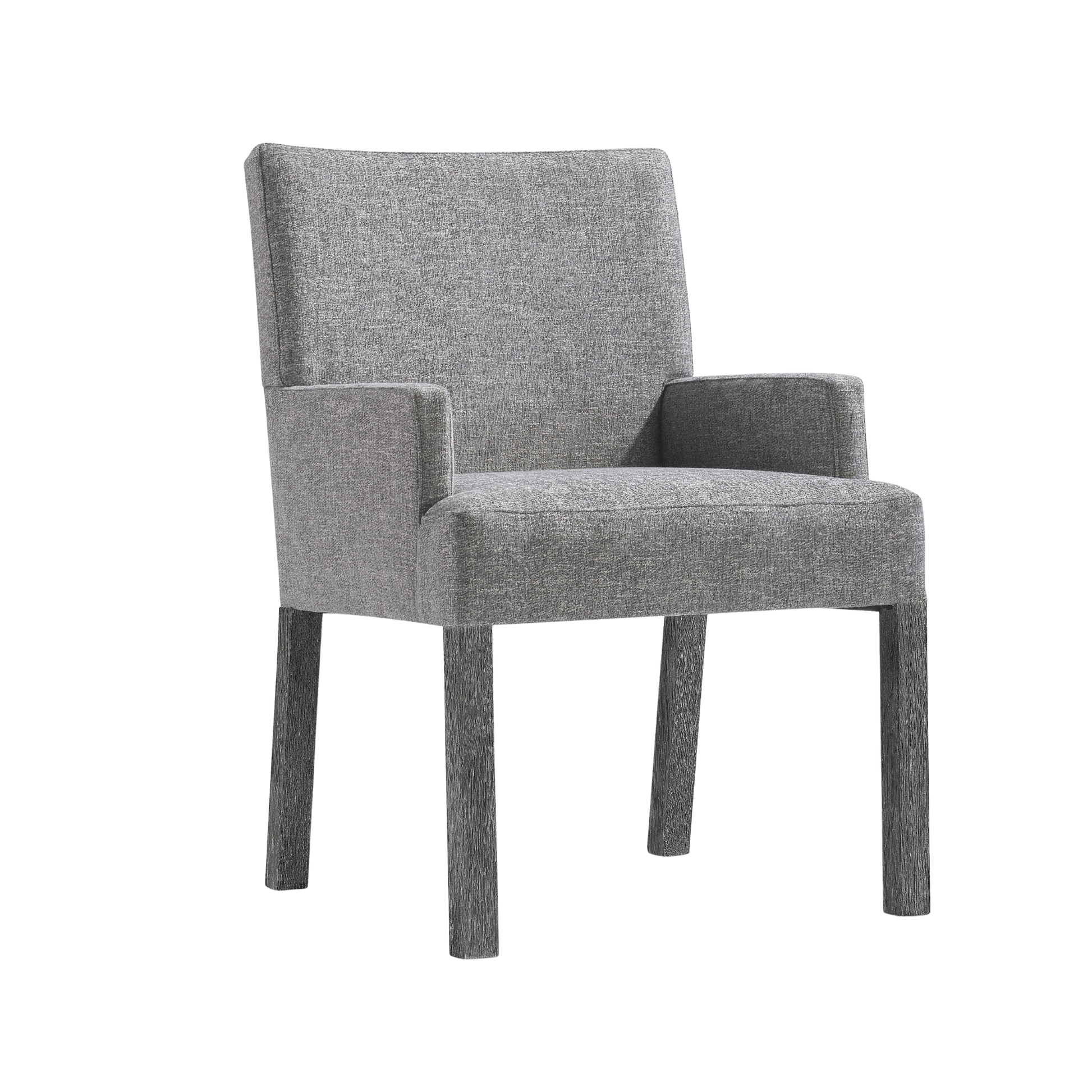 Bernhardt Menton Fabric Upholstered Arm Chair with Tack glides-Comfort Design