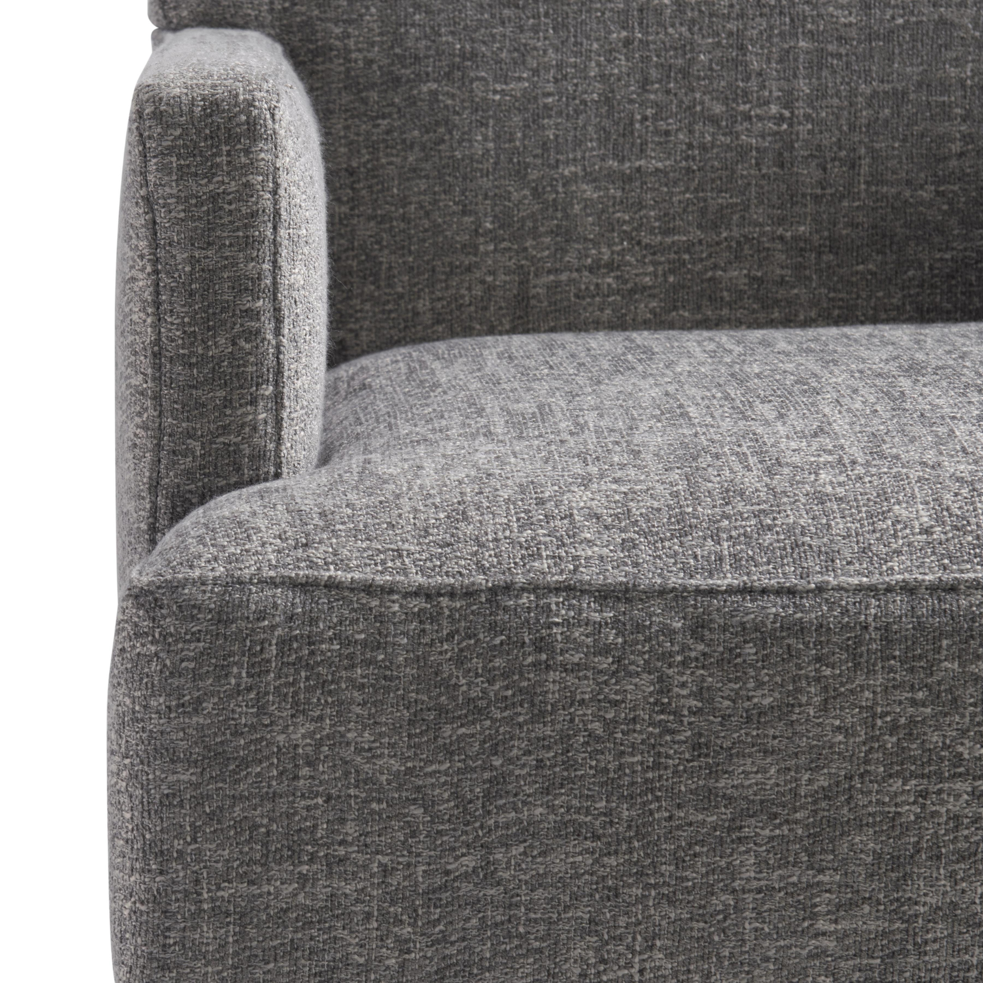 Bernhardt Menton Fabric Upholstered Arm Chair with Tack glides-Comfort Design