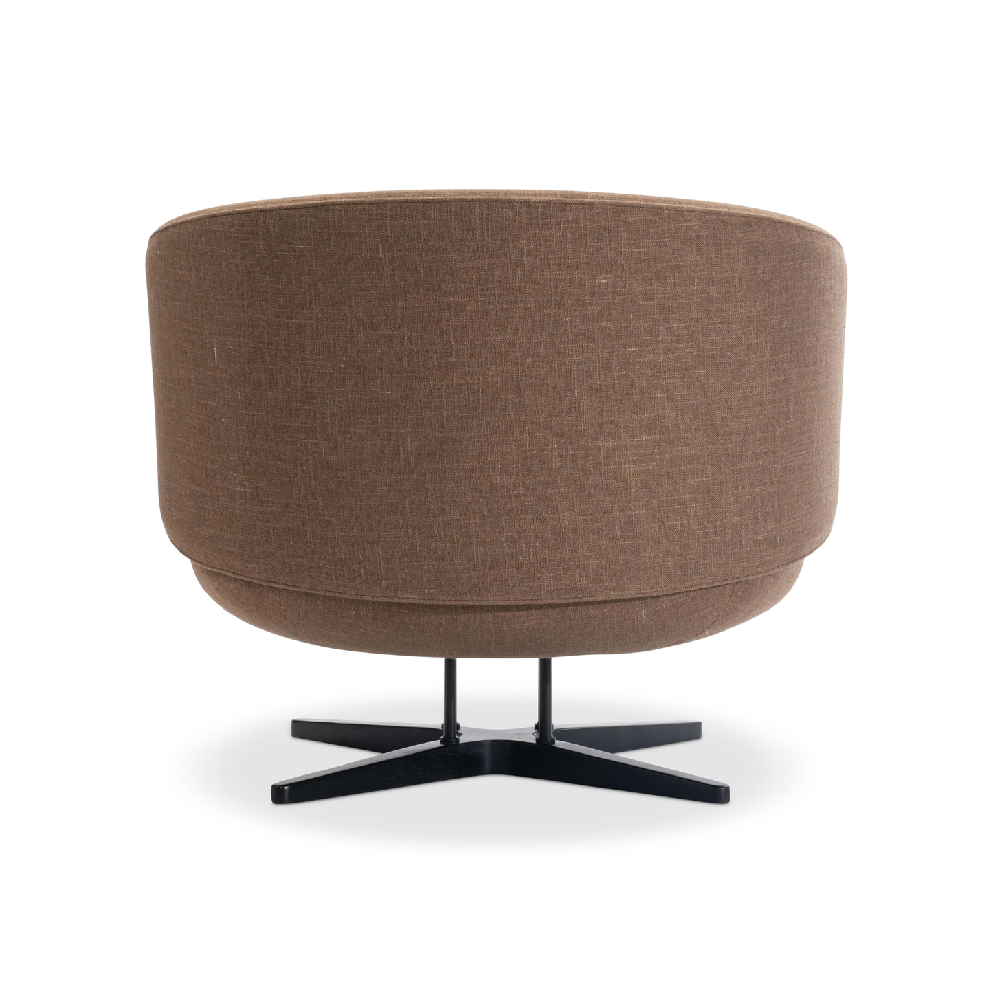 Bernhardt Moxi Modern Fabric Swivel Accent Chair with Metal Base-Comfort Design