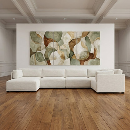 Bernhardt Parker Fabric Sectional With Chaise & Box-Edge Pillows