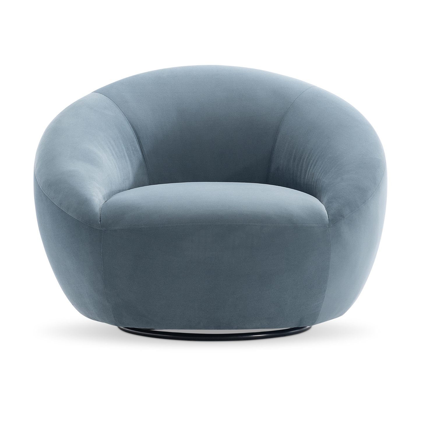 Bernhardt Rizz Upholstered Fabric Swivel Accent Chair-Comfort Furniture Design
