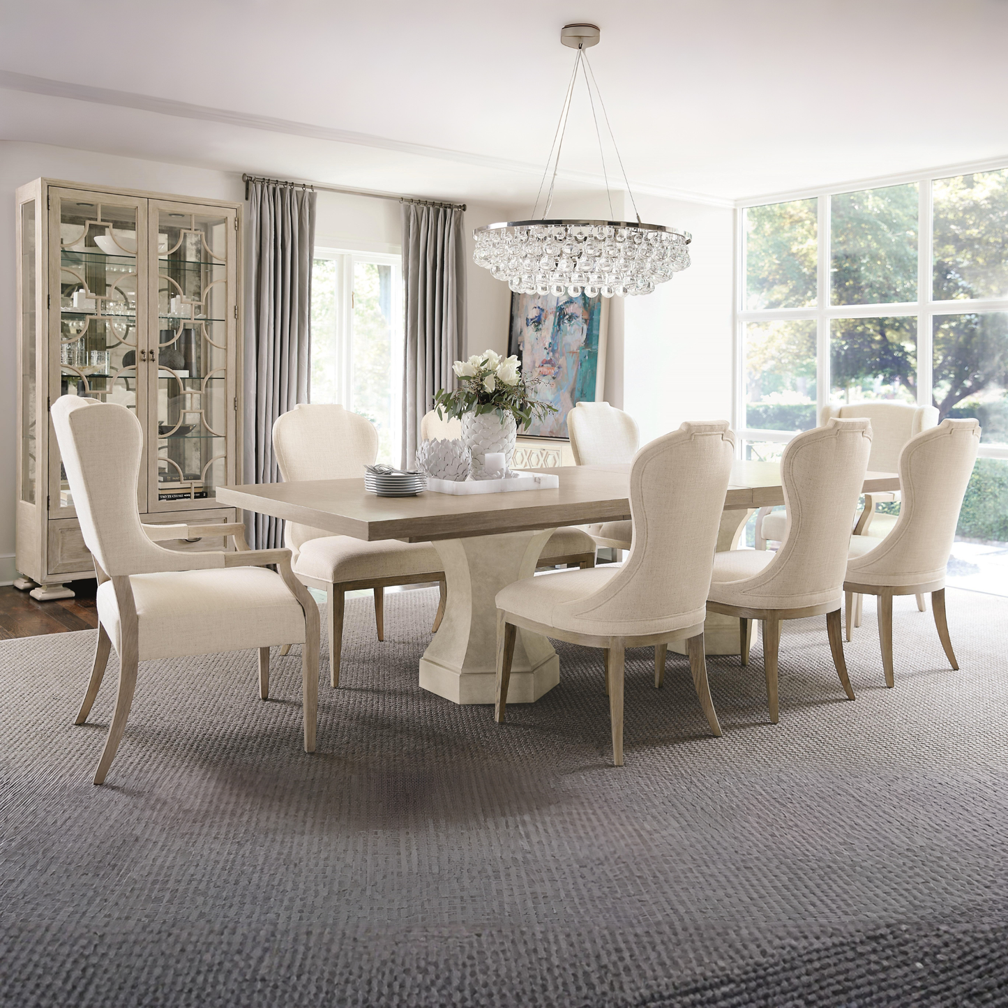 Bernhardt Santa Barbara Polyester Upholstered Dining Chair