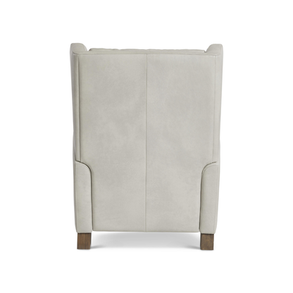 Bernhardt Weller Leather Power Motion Recliner Chair with USB Charging Port-Comfort Design
