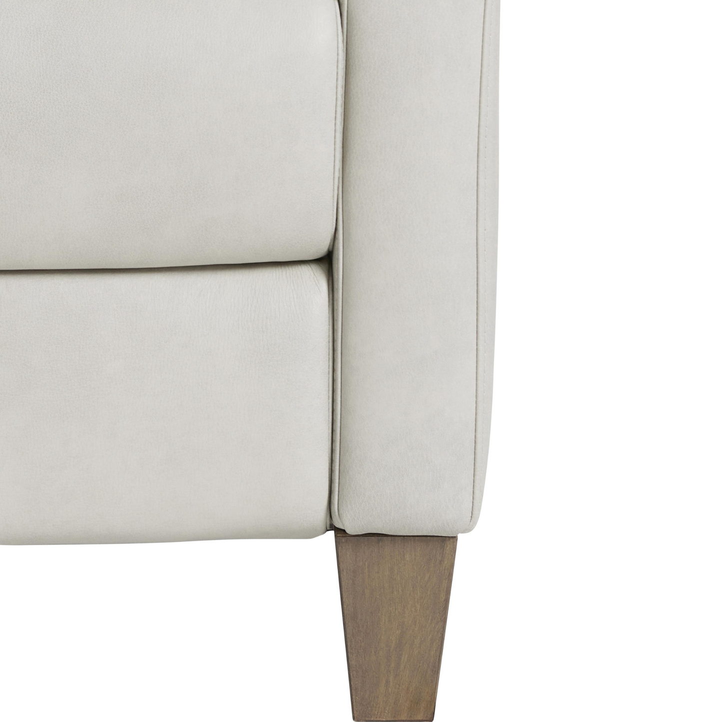 Bernhardt Weller Leather Power Motion Recliner Chair with USB Charging Port-Comfort Design