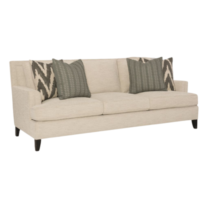 Bernhardt Addison Cream Fabric 3-Seater Sofa