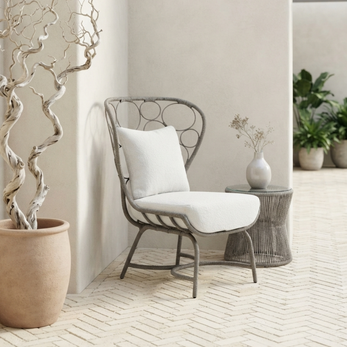 Bernhardt Avea Outdoor Chair with Plush Cushion-comfortfurnituredesign