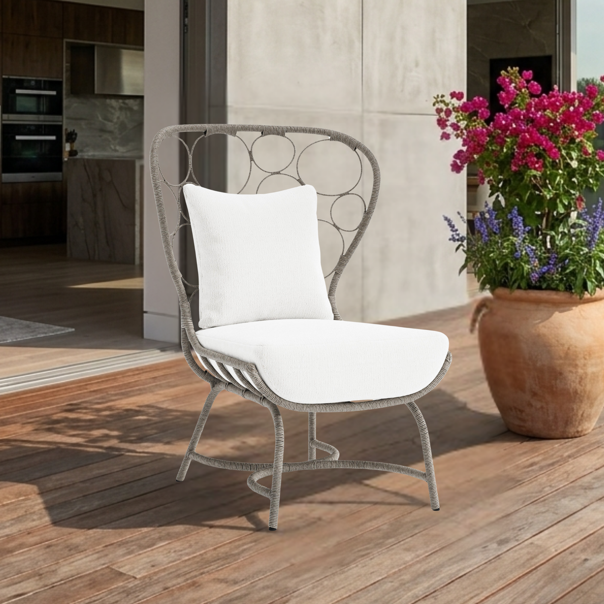 Bernhardt Avea Outdoor Chair with Plush Cushion-comfortfurnituredesign