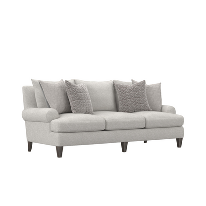 Bernhardt Isabella Fabric Beige Grey 3-Seater Sofa
