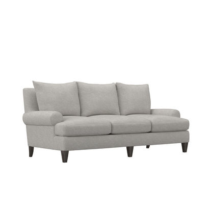 Bernhardt Isabella Fabric Beige Grey 3-Seater Sofa