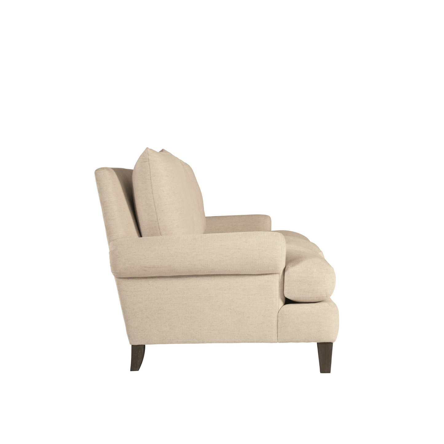 Bernhardt Isabella Fabric Beige Grey 3-Seater Sofa