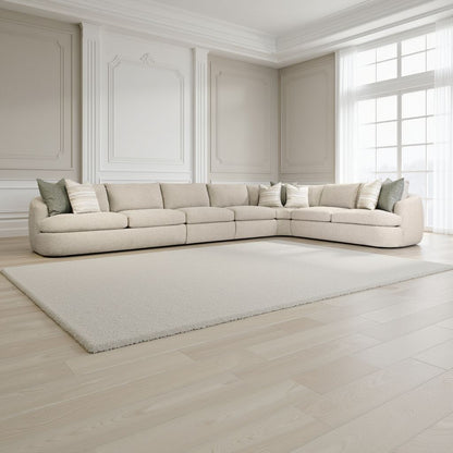 Bernhardt Jules Fabric 5 Piece L-Shape Sectional Sofa-ComfortDesign