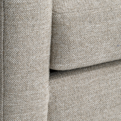 Bernhardt Keirnan Gray Fabric Swivel Chair with 360-degree Base