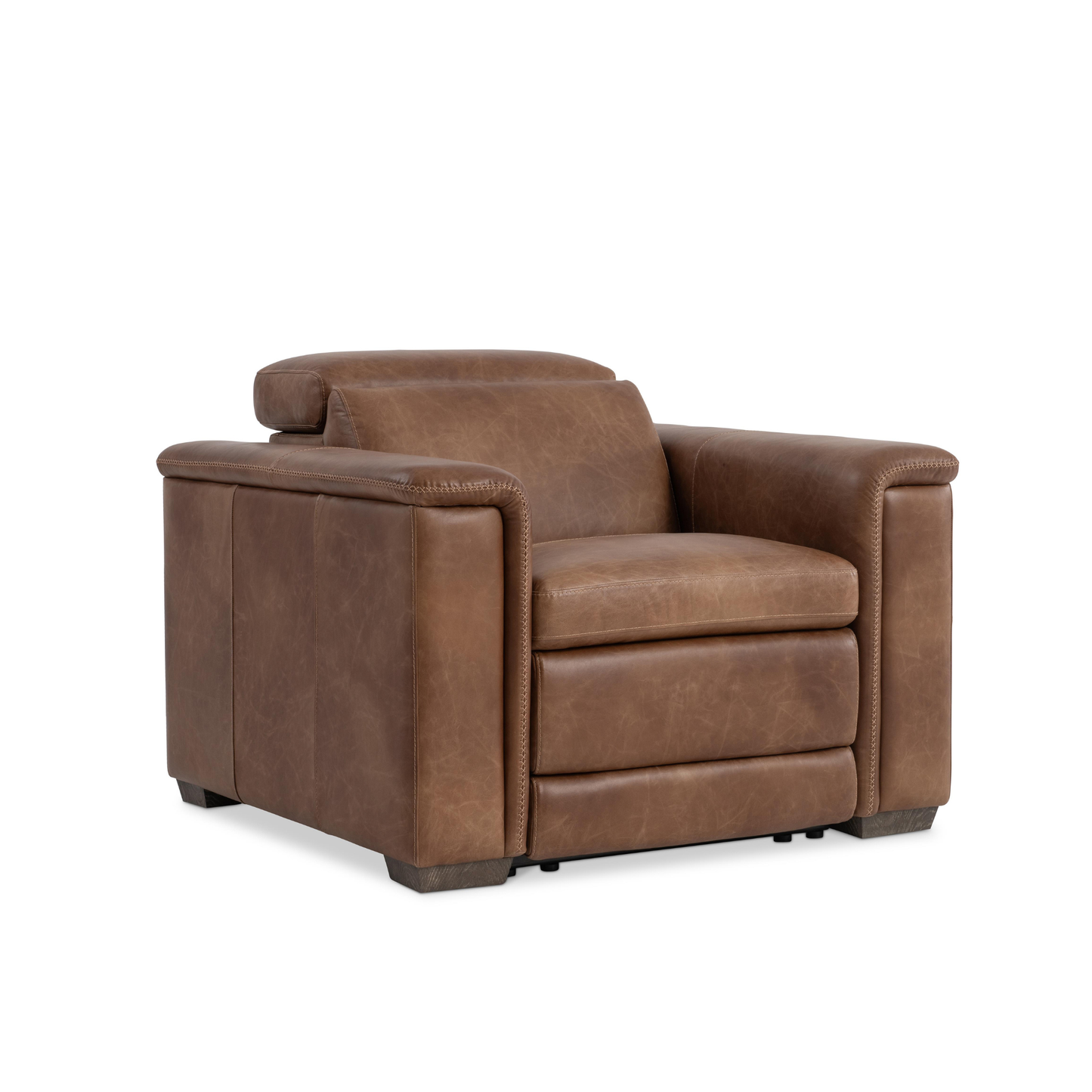 Bernhardt Lioni Leather Motion Recliner Chair-Comfortdesignfurniture