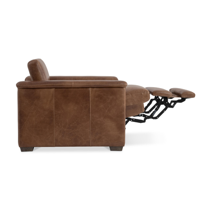 Bernhardt Lioni Leather Motion Recliner Chair-Comfortdesignfurniture