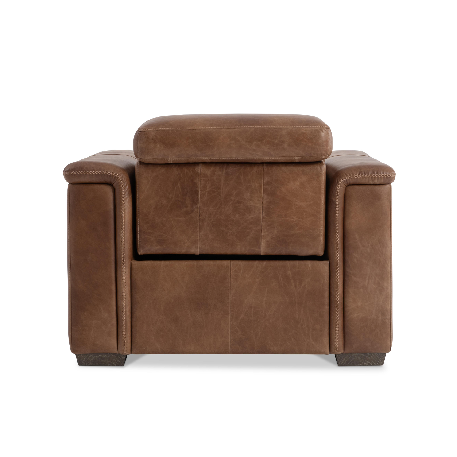 Bernhardt Lioni Leather Motion Recliner Chair-Comfortdesignfurniture