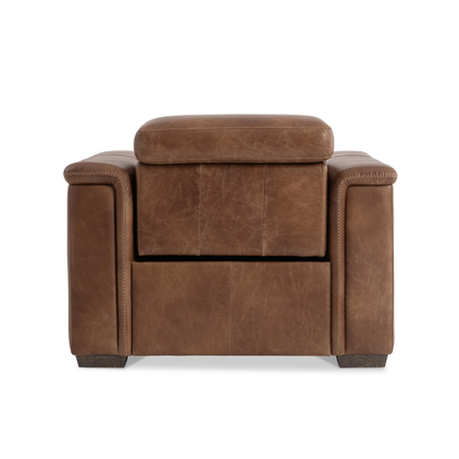 Bernhardt Lioni Leather Motion Recliner Chair-Comfortdesignfurniture