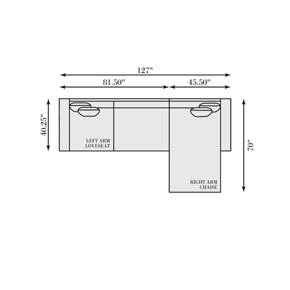 Bernhardt Nest Leather Modular Sectional Sofa with Chaise
