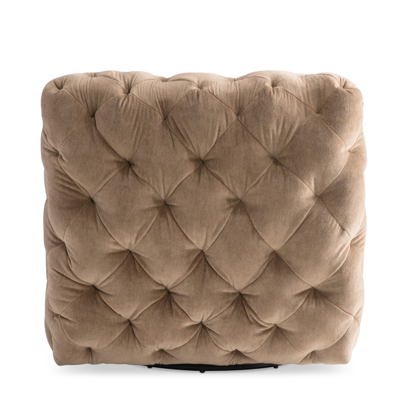 Bernhardt Rigby Fabric Tufted Swivel Chair