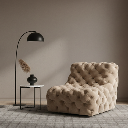 Bernhardt Rigby Fabric Tufted Swivel Chair