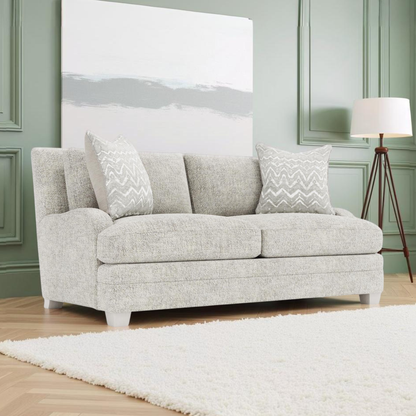 Bernhardt Rollins Gray Fabric Loveseat