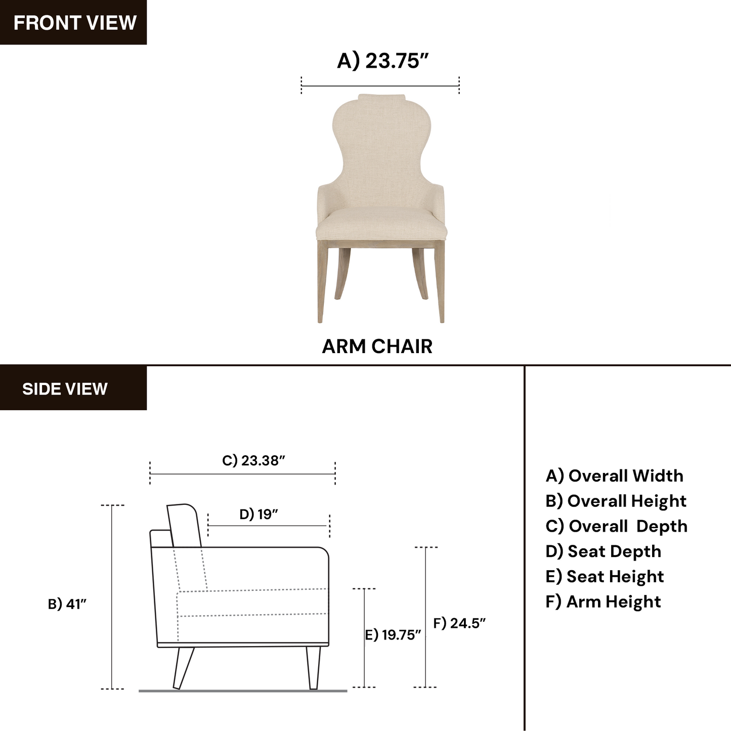 Bernhardt Santa Barbara Polyester Upholstered Dining Chair