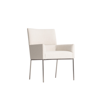 Bernhardt Sereno Upholstered Arm Chair with Adjustable Glides