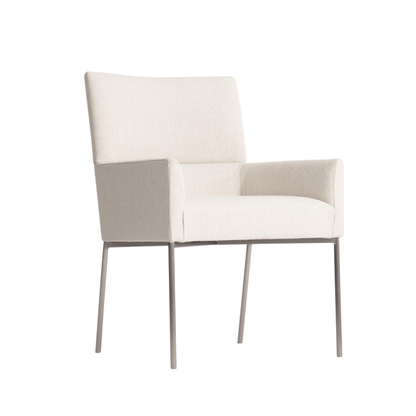 Bernhardt Sereno Upholstered Arm Chair with Adjustable Glides