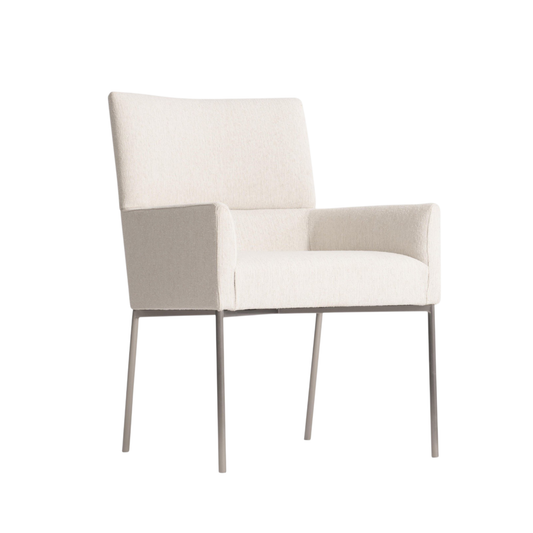 Bernhardt Sereno Upholstered Arm Chair with Adjustable Glides